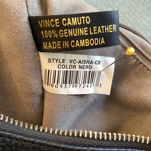 Vince  Camuto black leather hobo bag - Picture 9 of 10